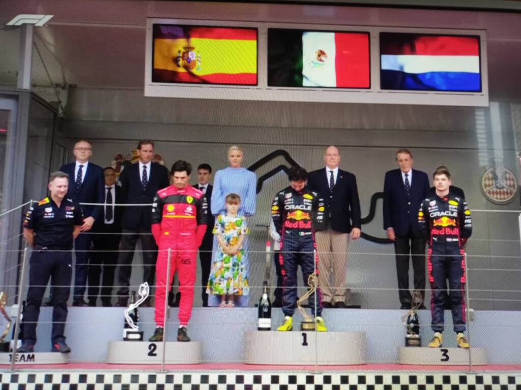 Gp di Monaco podio