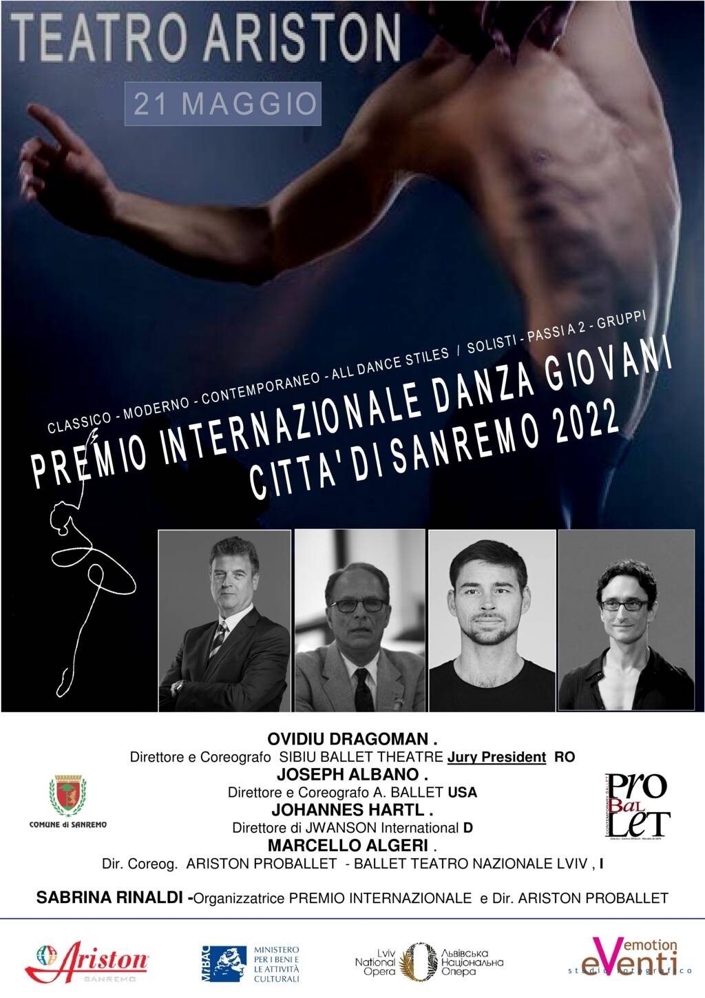  Premio Internazionale Danza Giovani Città di Sanremo