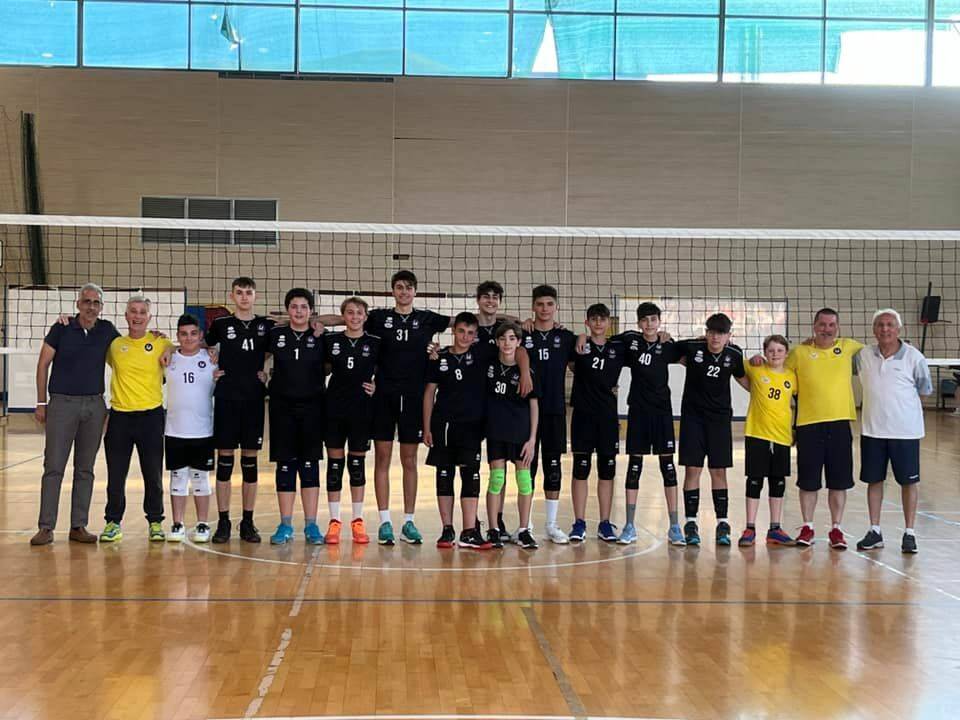 Under 15 maschile dell’Imperia Volley