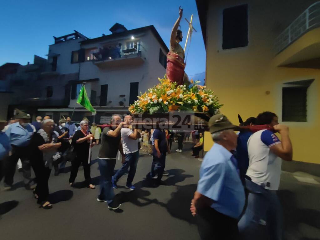 Fuochi San Giovanni Riva Ligure