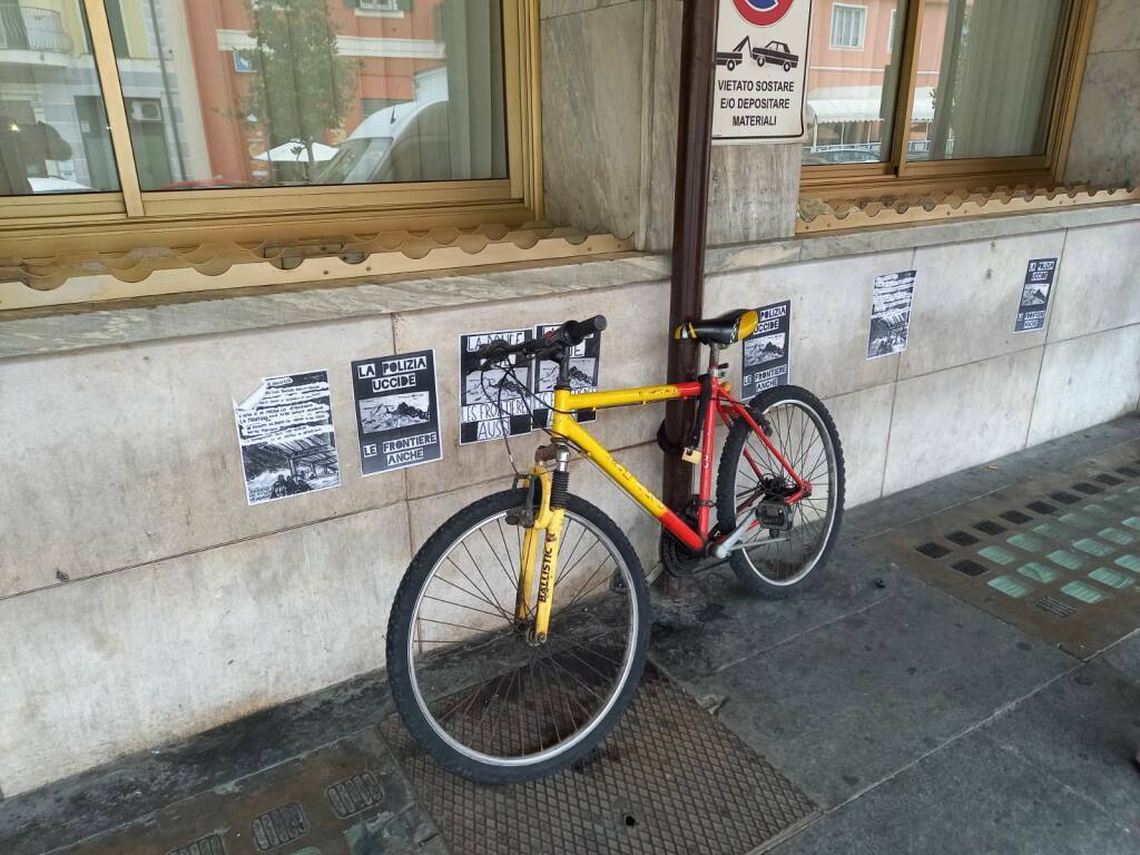 manifesti polizia ventimiglia