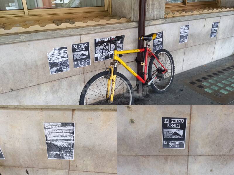 manifesti polizia ventimiglia