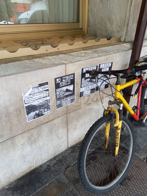 manifesti polizia ventimiglia