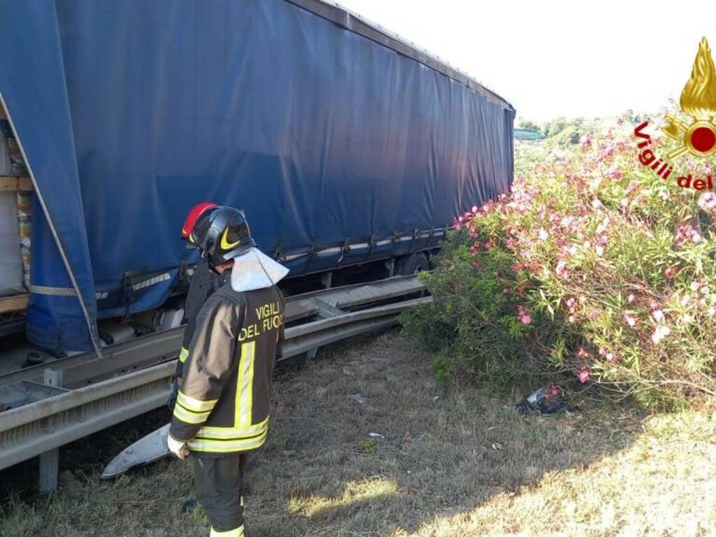 Camion incidente A10