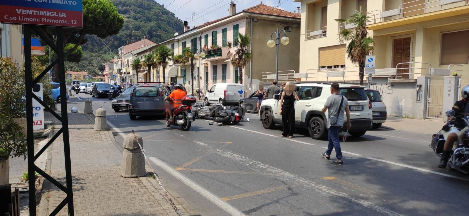 incidente scooter camporosso