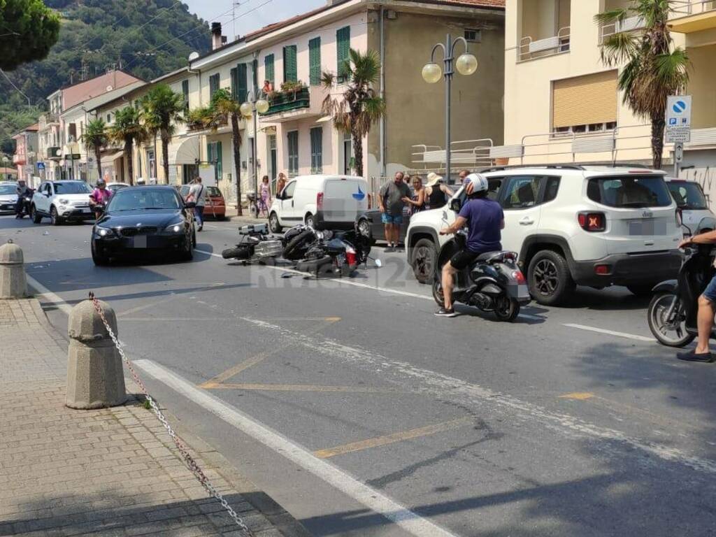 incidente scooter camporosso