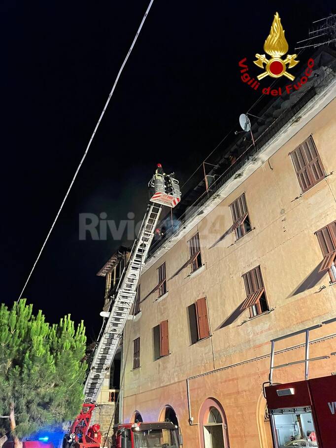 riviera24 - Incendio a Taggia, la mattina dopo