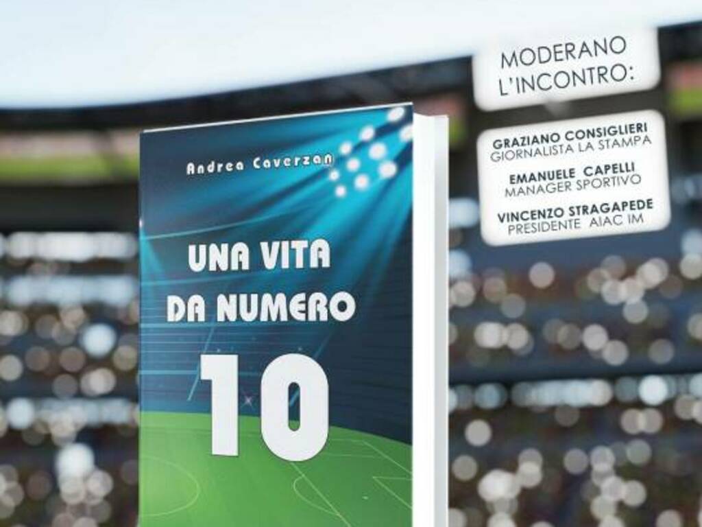 Alla Scogliera Beach la presentazione del libro “Una vita da numero 10” di Andrea Caverzan