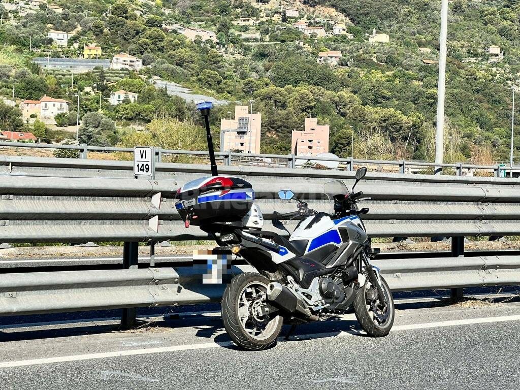 scooter incidente ventimiglia 