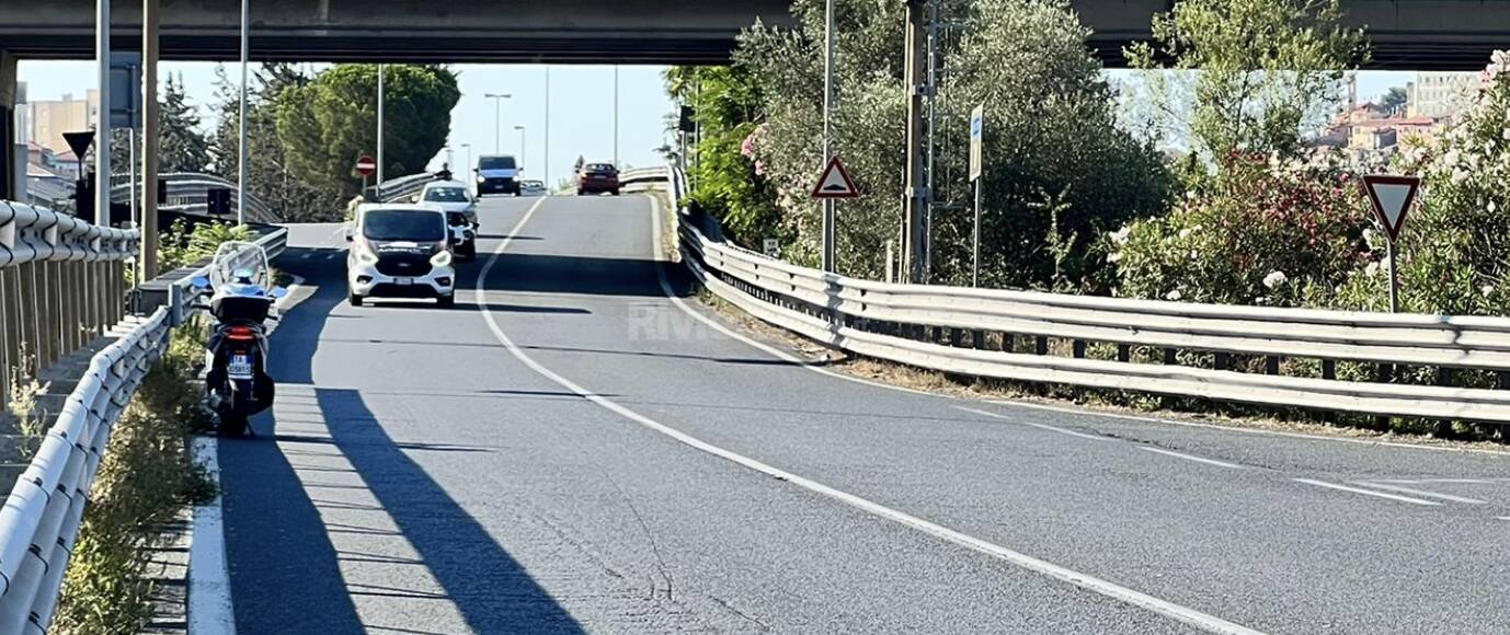 scooter incidente ventimiglia 