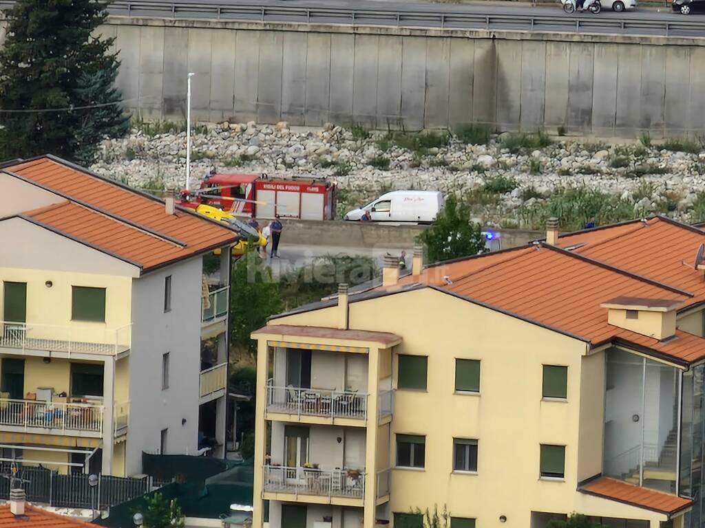 incidente ponte Taggia