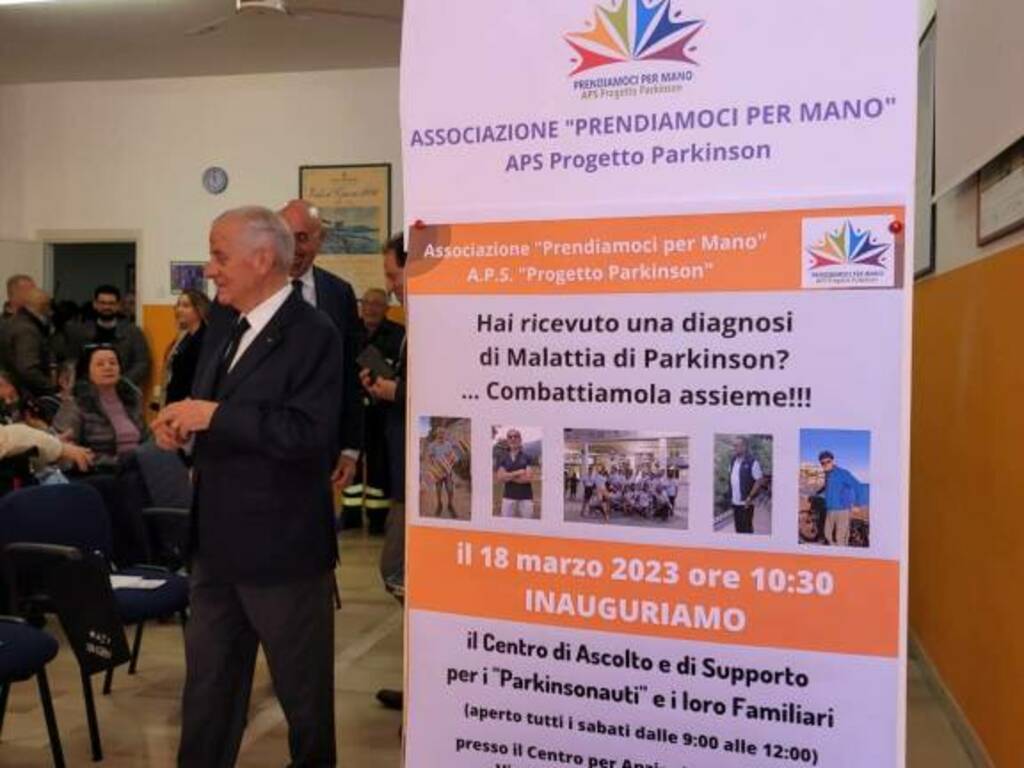 Inaugurato il nuovo punto di ascolto per le persone malate di Parkinson ad Oneglia