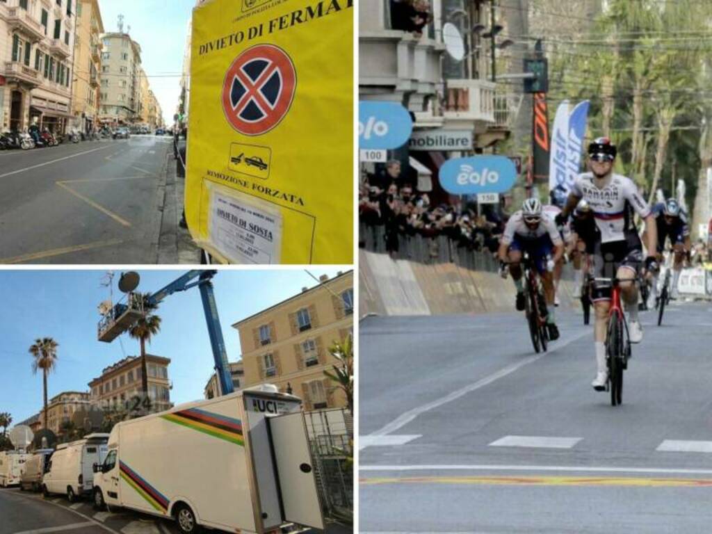 Milano-Sanremo e Granfondo, le biciclette invadono le strade del Ponente