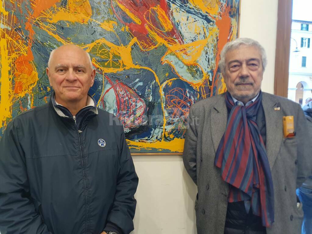 Imperia, inaugurata la mostra "Scarella100''. Un'avventura nel mondo dei colori"