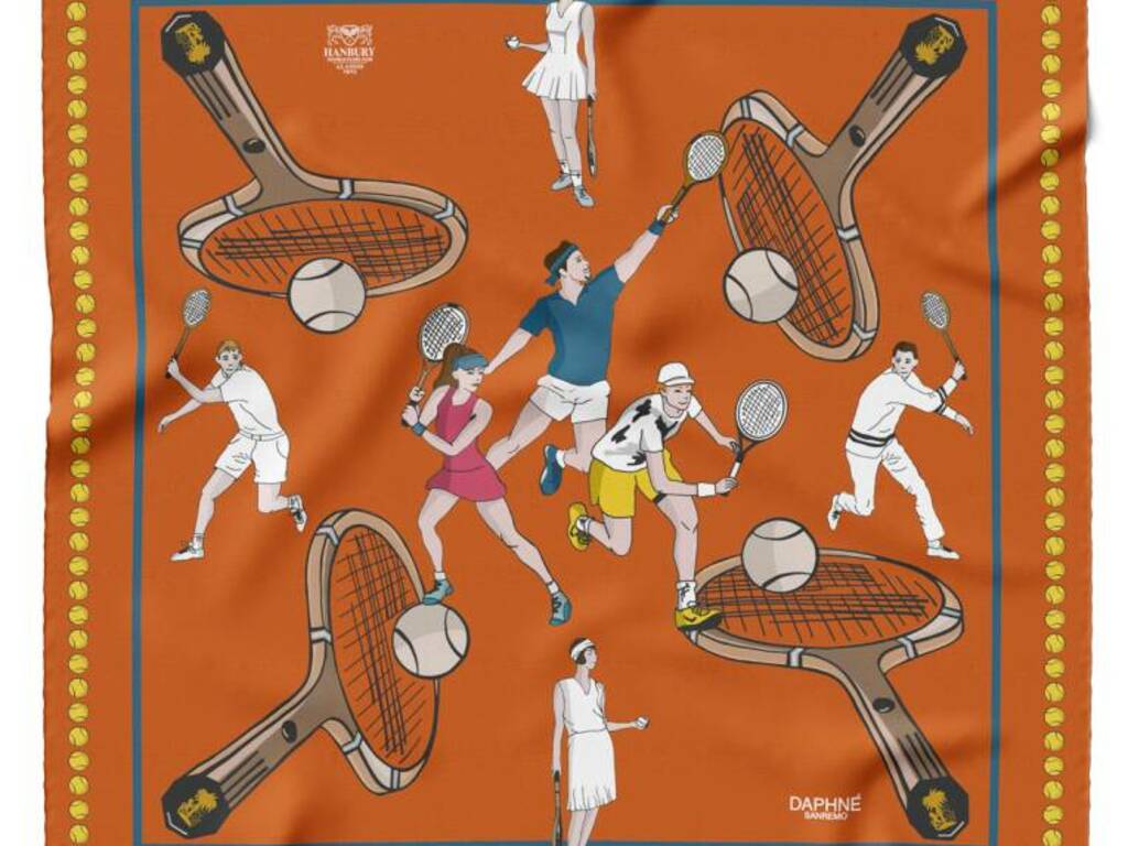 foulard daphne per tennis