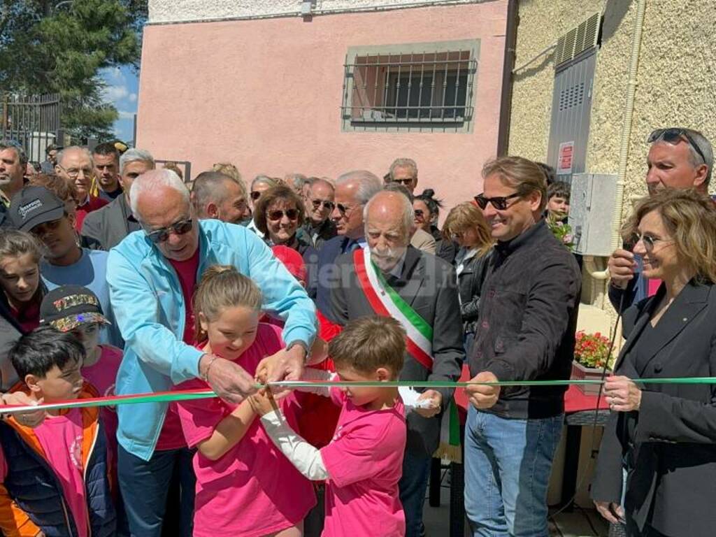 inaugurazione centro sportivo comunale perinaldo